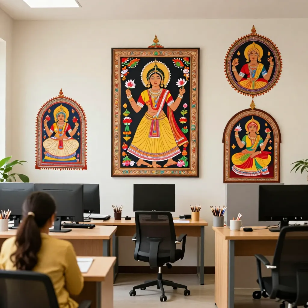 Traditional Indian Art Forms (Madhubani, Tanjore, Pattachitra, etc.)