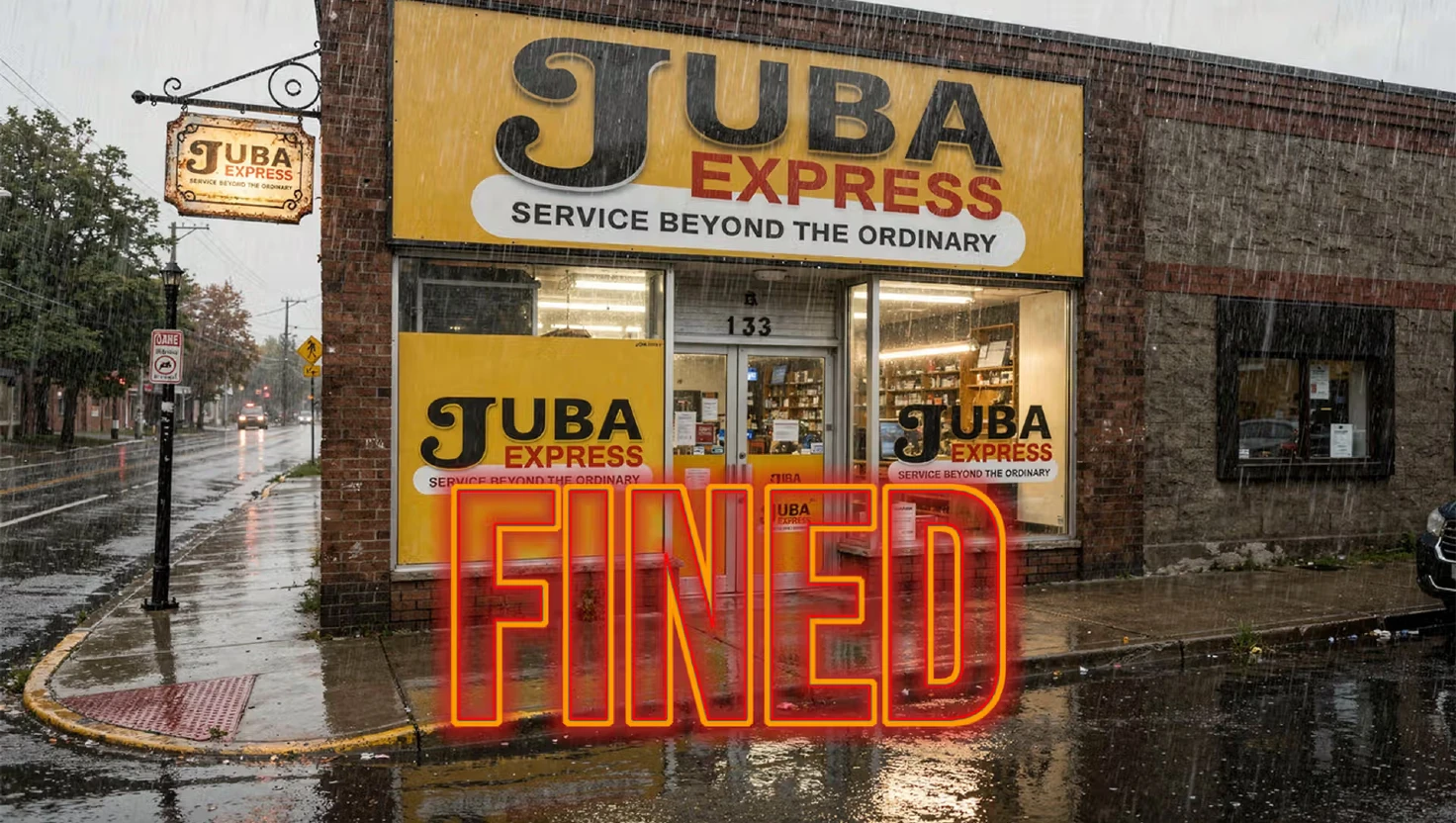 Canadian Firm Juba Express Fined for Regulatory Violations