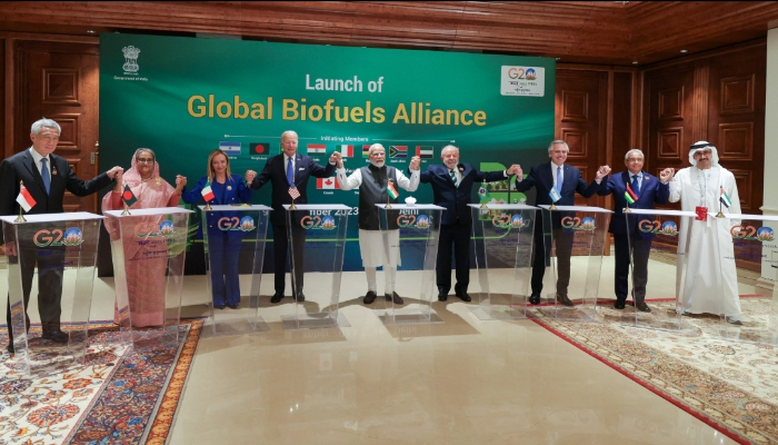 What is the Global Biofuels Alliance launched during India’s G20 presidency?