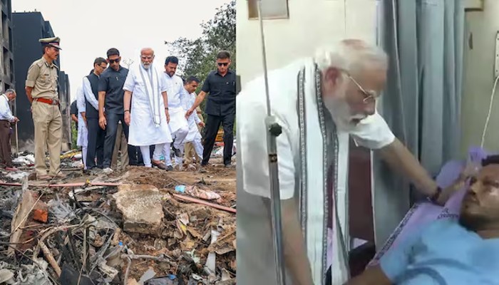 Air India Crash in Ahmedabad Kills Over 260 as PM Modi Visits Site