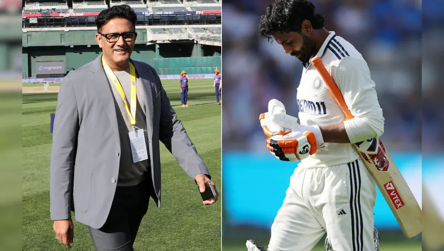 Anil Kumble Critiques Ravindra Jadeja After India’s Loss at Lord's