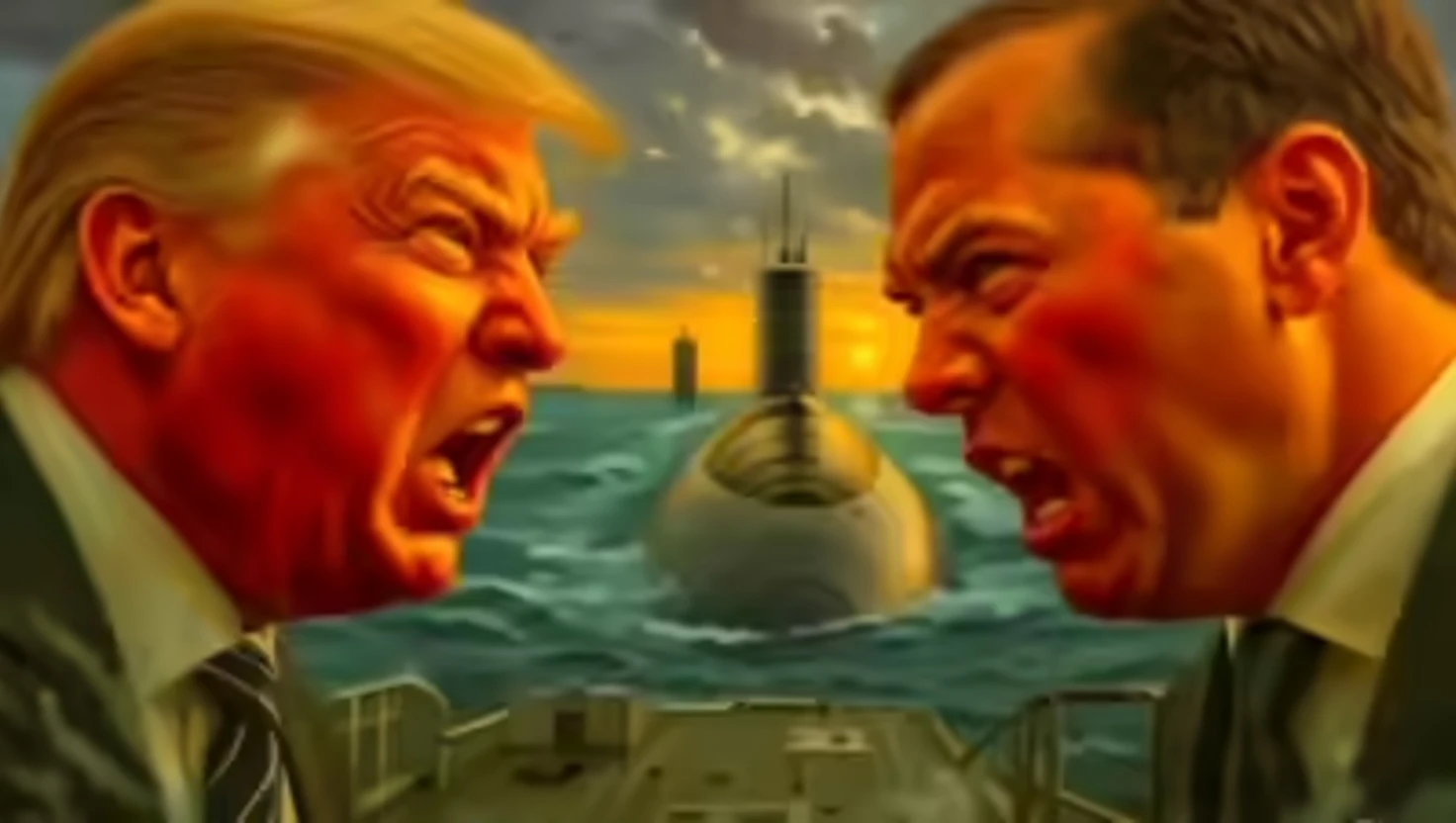 US Deploys Nuclear Submarines After Trump Warns Russia’s Medvedev