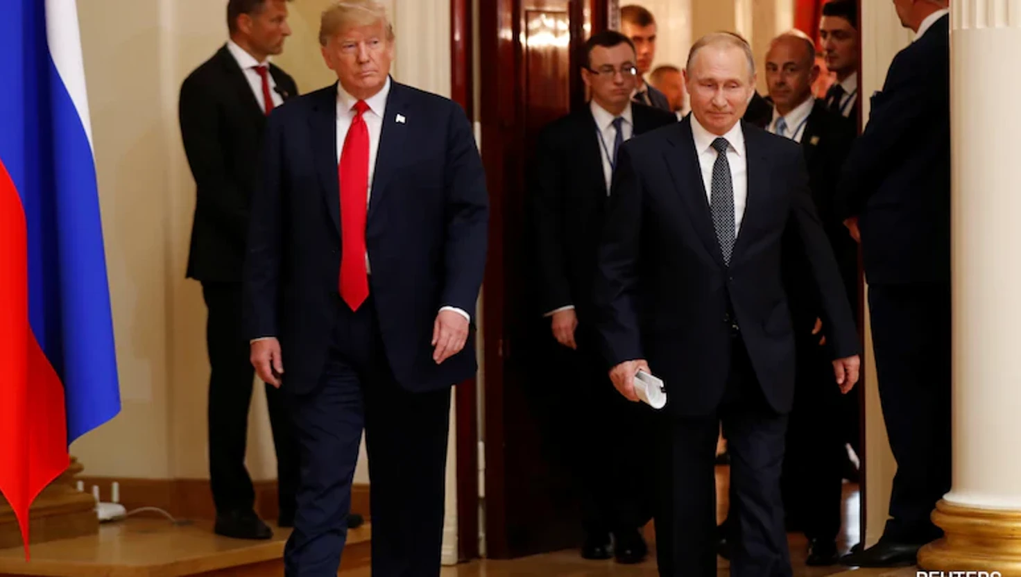 Trump Says 25 percent chance Putin Summit Could Fail