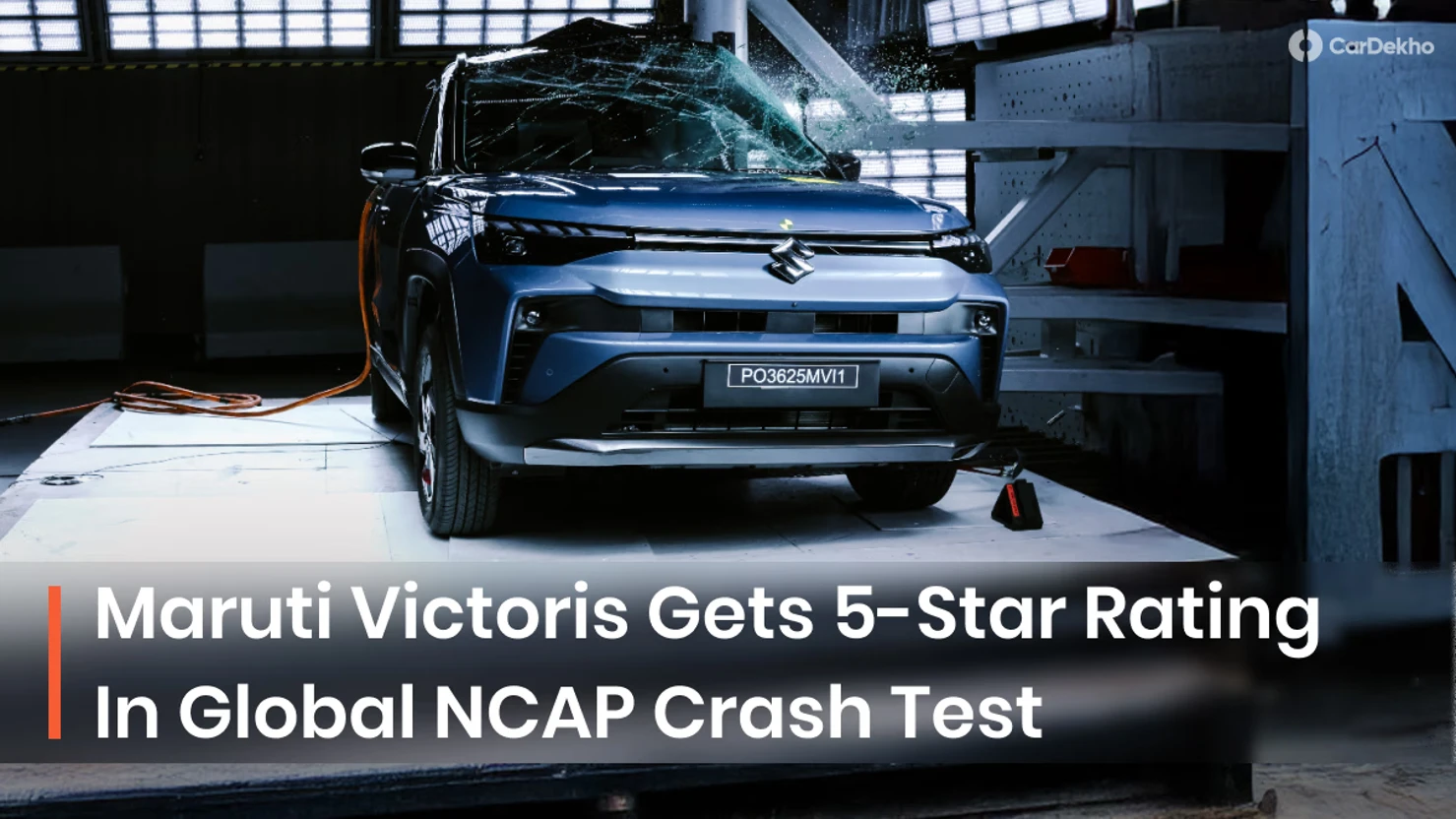 Maruti Suzuki Victoris Debuts in India with 5-Star Safety Rating