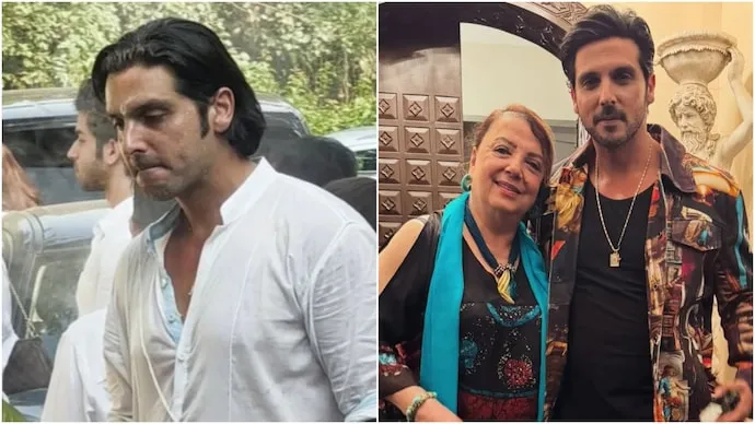 Zayed Khan and Family Mourn the Loss of Zarine Khan in Mumbai