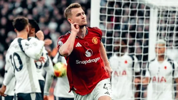 Premier League: Matthijs de Ligt's Late Header Earns Draw for United