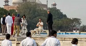 Donald Trump Jr. Visits Taj Mahal Before Attending Udaipur Wedding