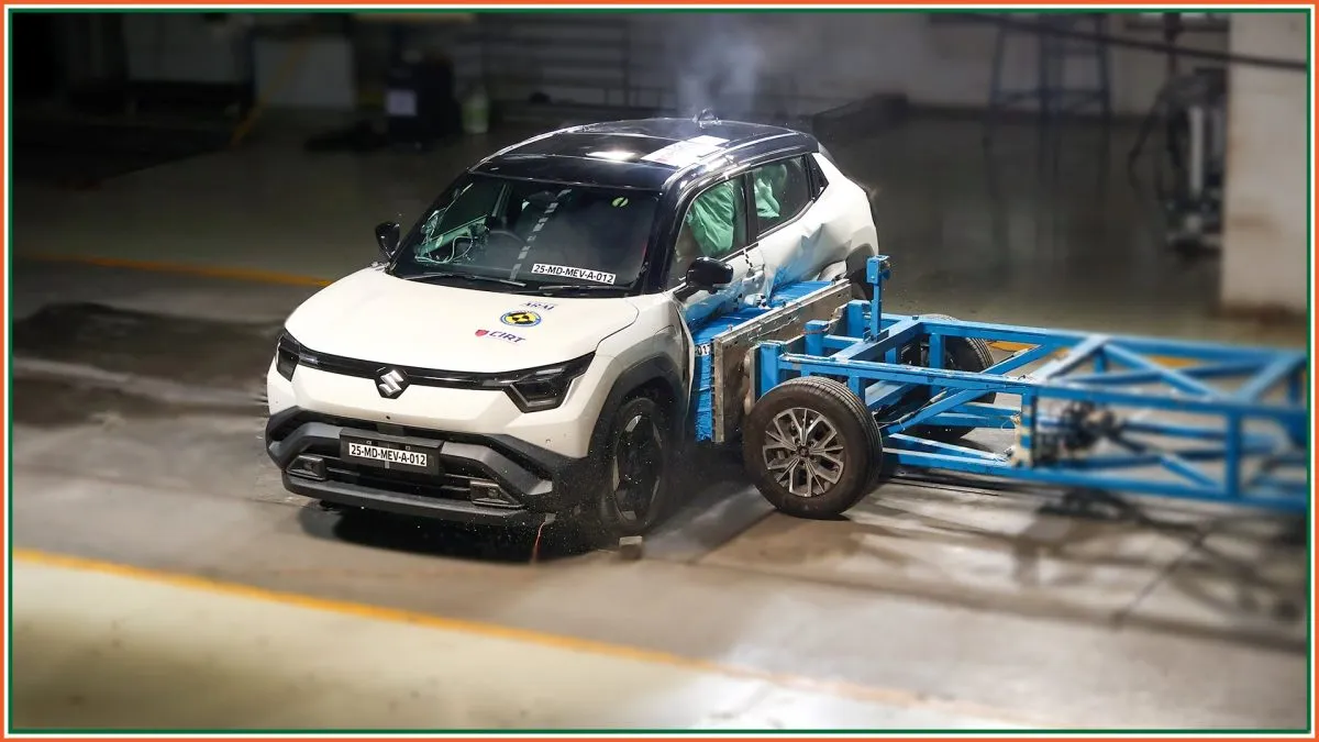 2025 Maruti Suzuki e Vitara Achieves 5-Star Bharat NCAP Safety Rating