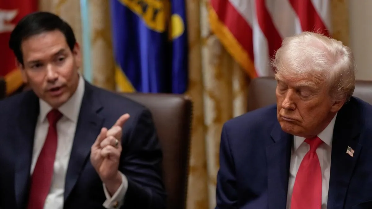 US Secretary of State Rubio Praises Trump for Peace Initiatives