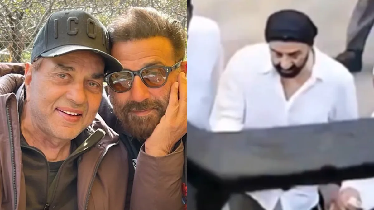 Sunny Deol Honors Father by Immersing Ashes in Ganges