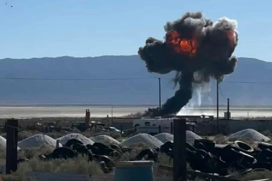 Thunderbirds F-16 crash: US Air Force jet goes down in California desert