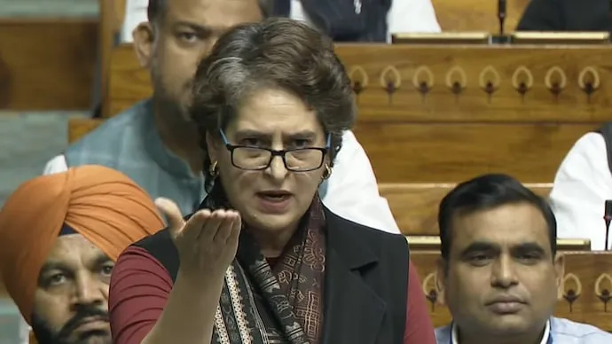 Priyanka Gandhi Critiques Modi's Vande Mataram Speech in Lok Sabha