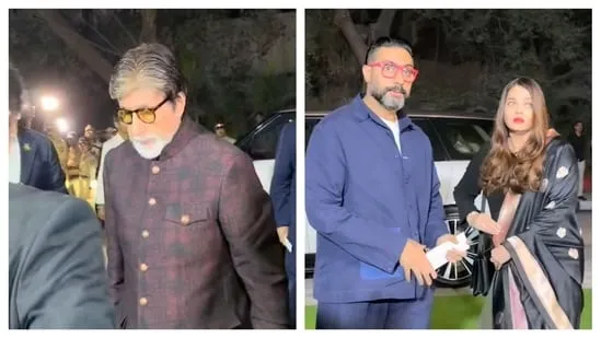 Amitabh, Abhishek, and Aishwarya Bachchan Attend School Event Together
