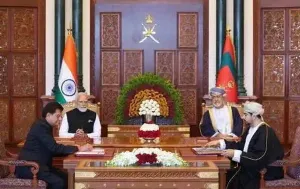 India and Oman Sign Comprehensive Economic Partnership Agreement