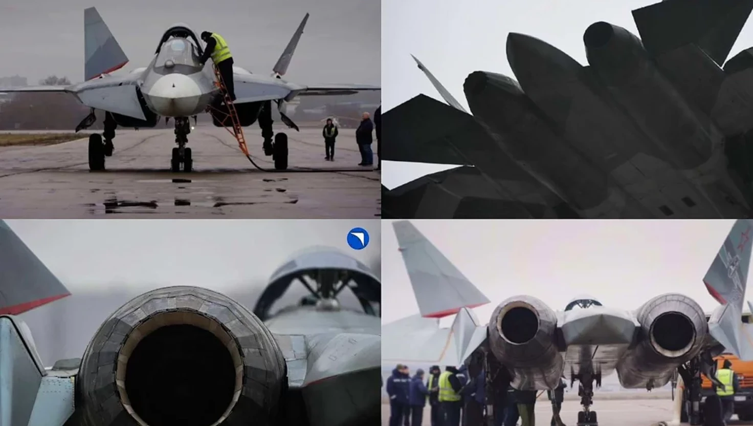 Russia's Su-57 Fighter Jet Completes Test Flight with New Engine