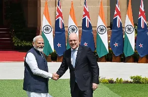 India Completes Free Trade Agreement Negotiations with New Zealand