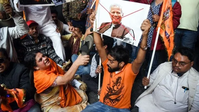 Bangladesh's Yunus Blames Sheikh Hasina for Rising Violence