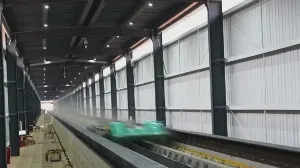 China Breaks Speed Record with 700 km/h Maglev Train Test