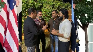 Ram Charan, Salman Khan, Dhoni, and Bobby Deol Spotted Together