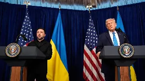 Trump Claims Russia Supports Ukraine's Success After Zelenskyy Meeting
