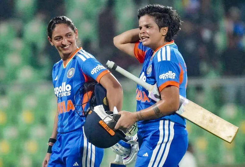Shafali Verma Advances in ICC Women's T20I Rankings After Strong Series