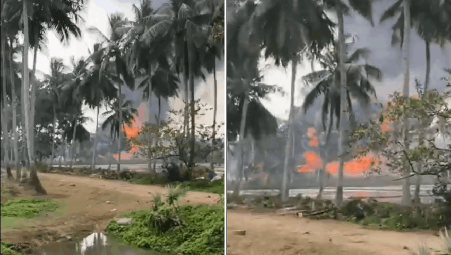 Gas leak sparks fire at ONGC oil well in Andhra Pradesh, no casualties reported