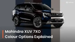 Mahindra Reveals Eleven Colour Choices for XUV 7XO SUV