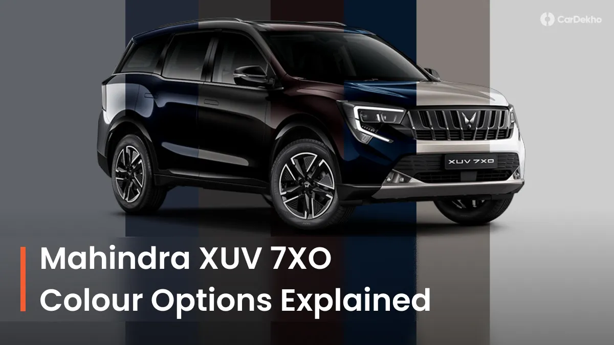 Mahindra Reveals Eleven Colour Choices for XUV 7XO SUV