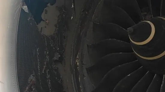 Air India Flight Engine Damaged by Foreign Object at Delhi Airport