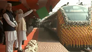 Indian Prime Minister Launches First Sleeper Vande Bharat Train