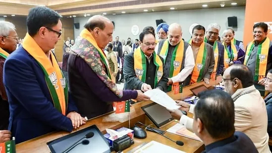 Nitin Nabin Elected Unopposed as BJP National President