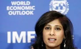 Pollution Poses Greater Economic Risks for India than Tariffs, Gita Gopinath Says