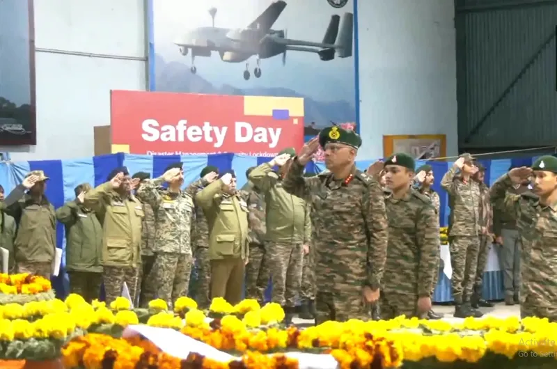 Tributes Paid to Ten Soldiers Killed in Jammu Road Tragedy