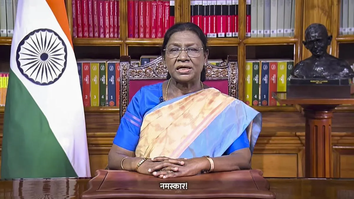Indian President Droupadi Murmu Highlights Citizens' Contributions