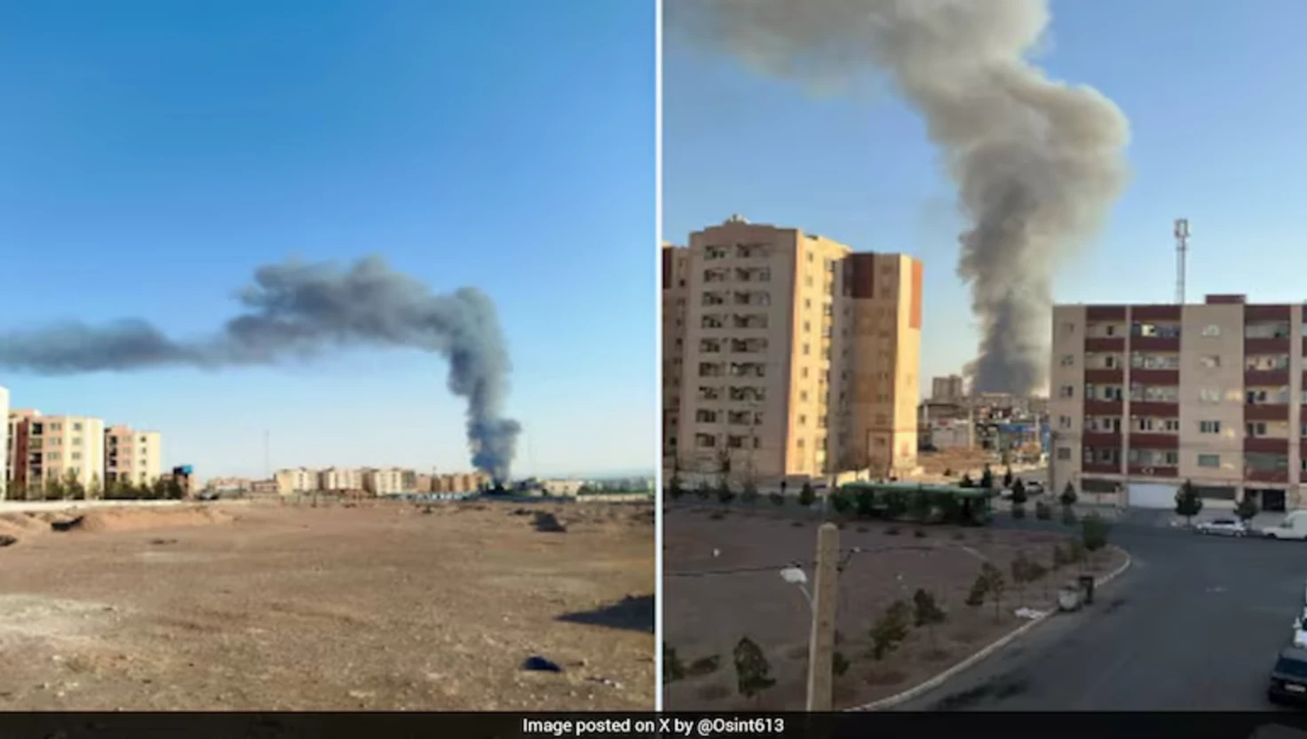 Fire Erupts Near Military Sites in Tehran Amid US-Iran Tensions