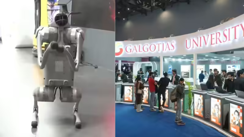 Galgotias University Under Fire Over Robodog Misrepresentation
