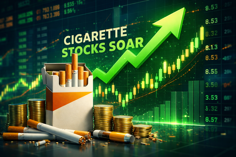Surge in Cigarette Stocks After Price Increases Reported