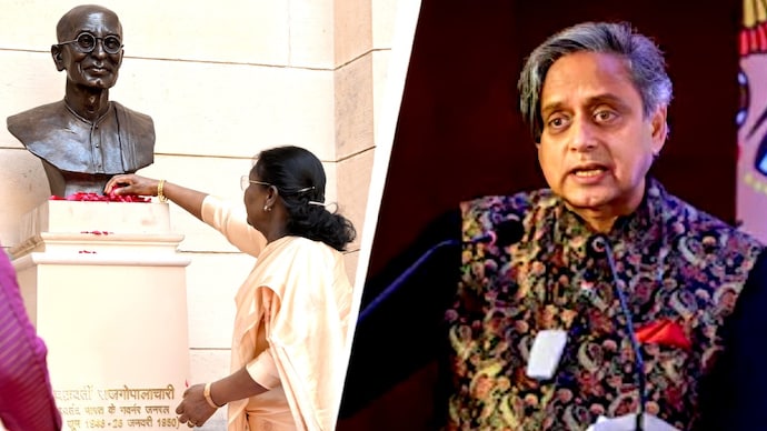 Shashi Tharoor Supports Unveiling of Rajagopalachari Bust