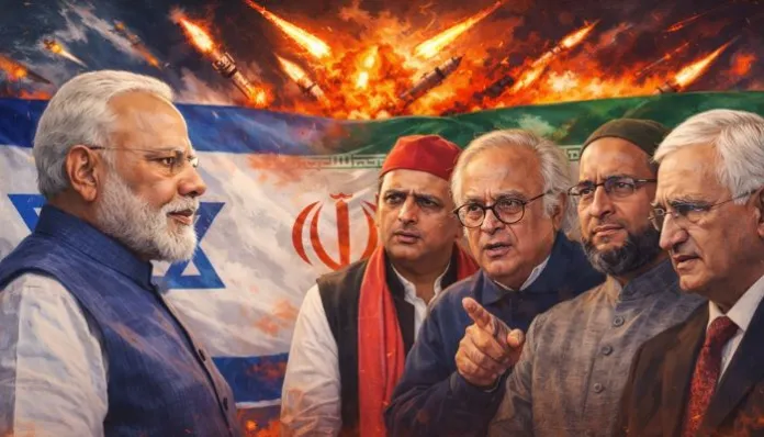 Israel–Iran Conflict: Indian Leaders Clash Over Response