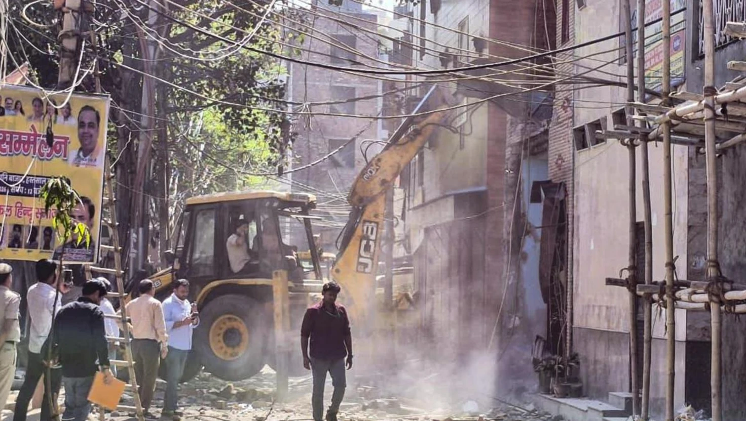 Uttam Nagar Murder Case: Delhi Authorities Demolish Illegal Structure