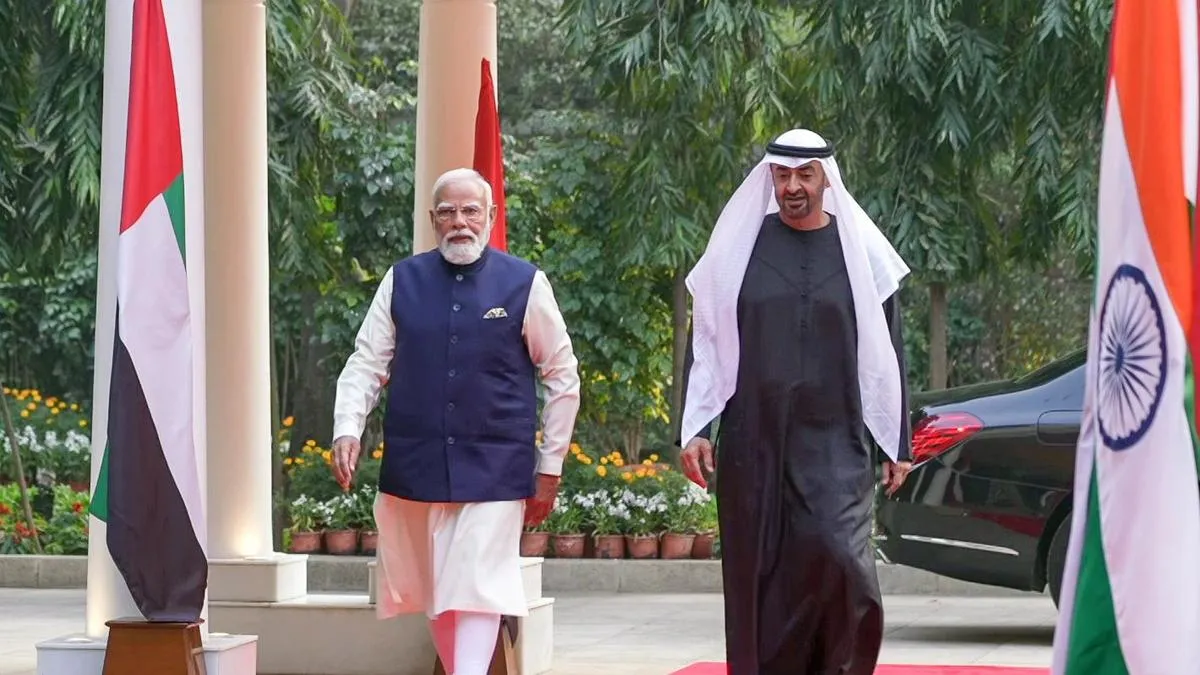 Modi and UAE President Discuss Strait of Hormuz Security