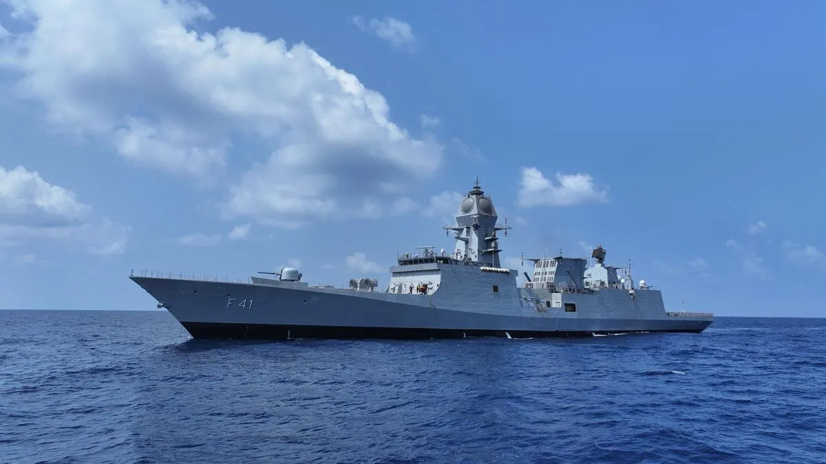 Indian Navy to Commission Stealth Frigate 'Taragiri' on April 3