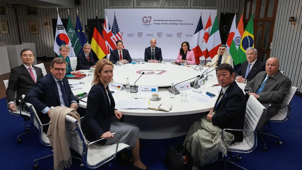 G7 Talks Focus on Iran War and Strait of Hormuz Crisis