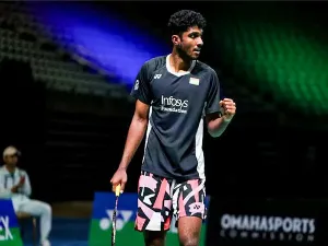 Ayush Shetty Stuns World No. 7 Li Shi Feng at Asia Championships