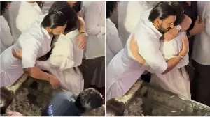 Ranveer Singh Offers Comfort at Asha Bhosle's Final Farewell