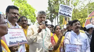 Andhra Pradesh Chief Minister Launches Campaign Against Opposition