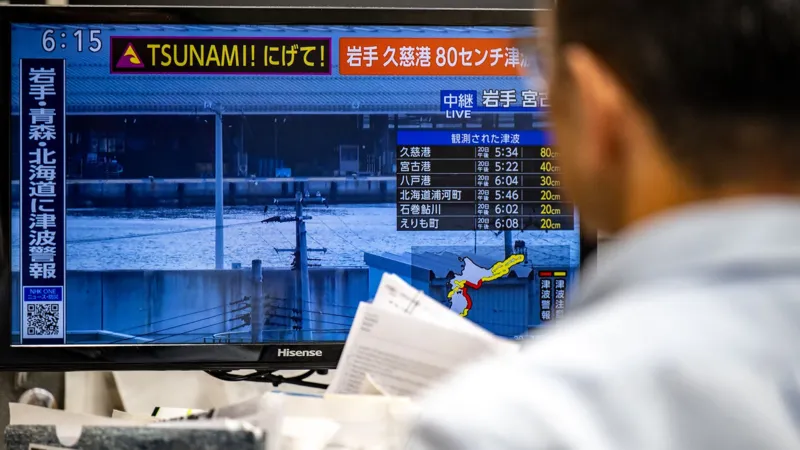 Japan Issues Earthquake Advisory Following 7.7 Magnitude Quake