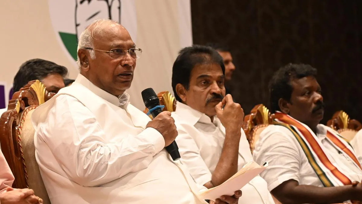 BJP Calls for Action Against Congress Leader Kharge Over Remarks