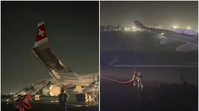 Engine Failure Prompts Emergency Evacuation of Swiss Flight in Delhi