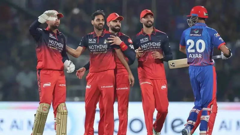Royal Challengers Bangalore Defeats Delhi Capitals by 9 Wickets